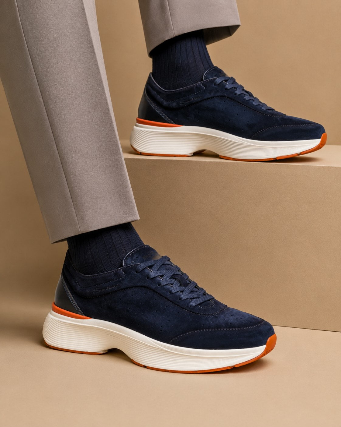 Sneaker Bounce Veloursleder