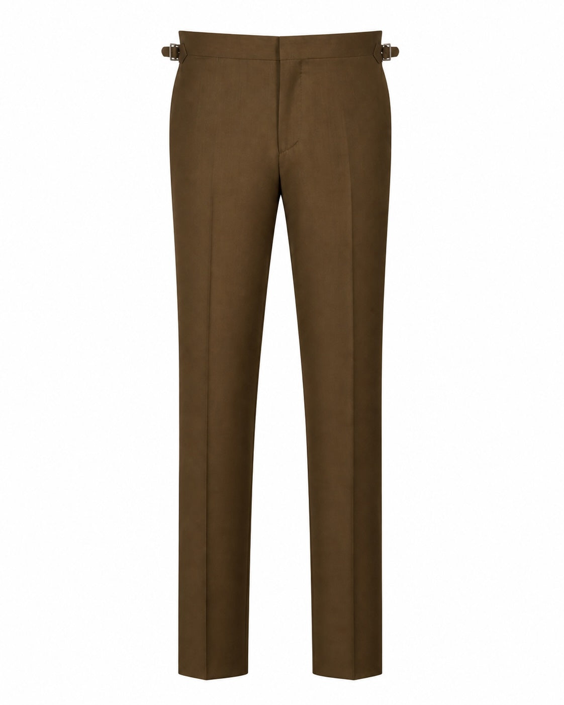 Wollhose Slim Fit mit Seitenspannern