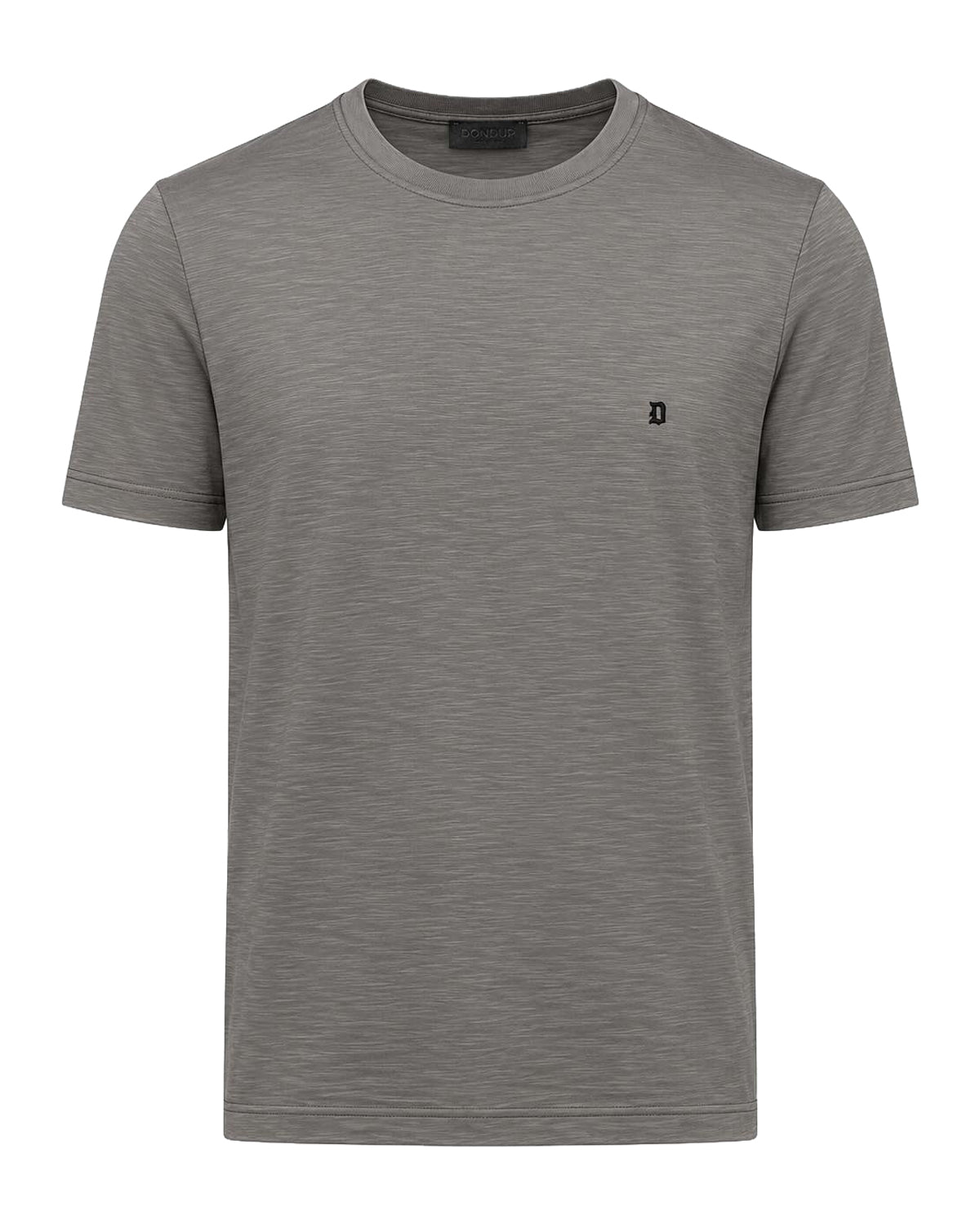 Cotton T-shirt, textured, relaxed fit