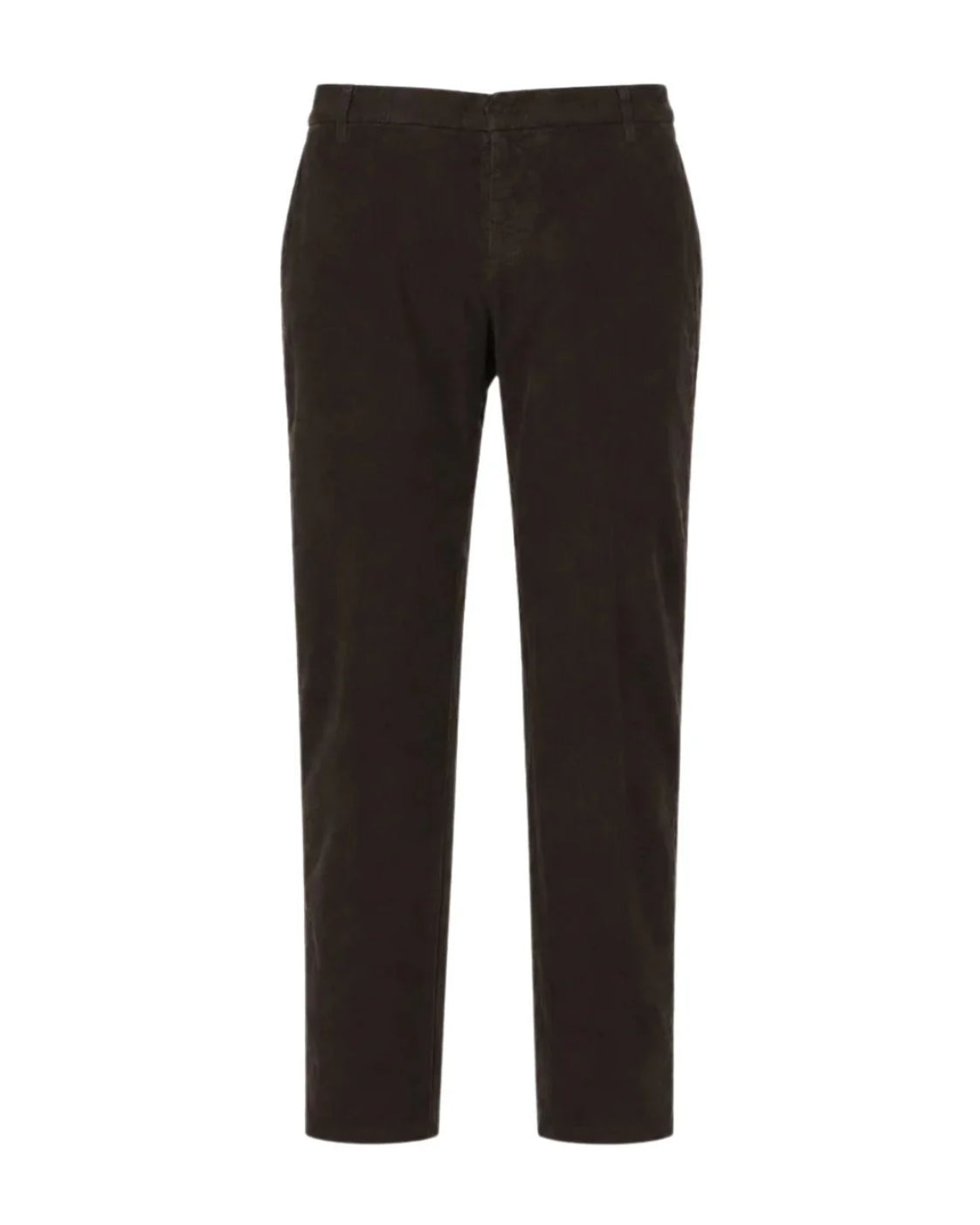 Cordhose aus Baumwolle in Dunkelbraun